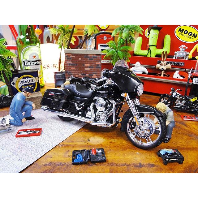 マイスト　2015年　ハーレーダビッドソン　ストリートグライド　モデルカー　1/12スケール　 ■ アメリカン雑貨 アメリカ雑貨 ミニカー | Harley Davidson