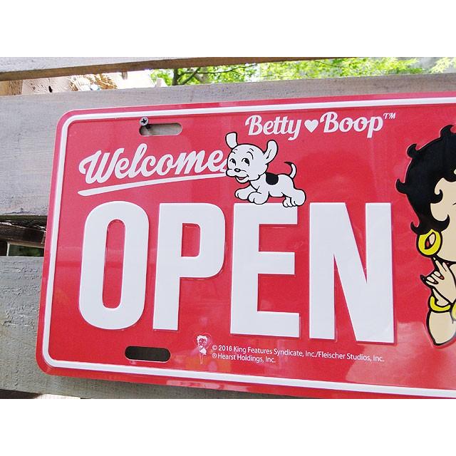 ベティ・ブープ　ライセンスプレート　（イブニングベティ）　アメリカ雑貨　アメリカンな雑貨屋さん　ミリタリー | アメリカン レトロ | 01