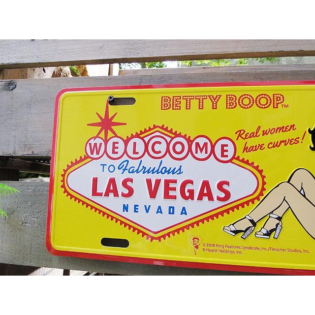 ベティ・ブープ　ライセンスプレート　（ラスベガス）　アメリカ雑貨　アメリカンな雑貨屋さん　ミリタリー | アメリカン レトロ | 01