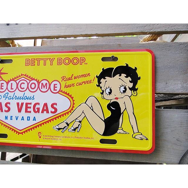 ベティ・ブープ　ライセンスプレート　（ラスベガス）　アメリカ雑貨　アメリカンな雑貨屋さん　ミリタリー | アメリカン レトロ | 02