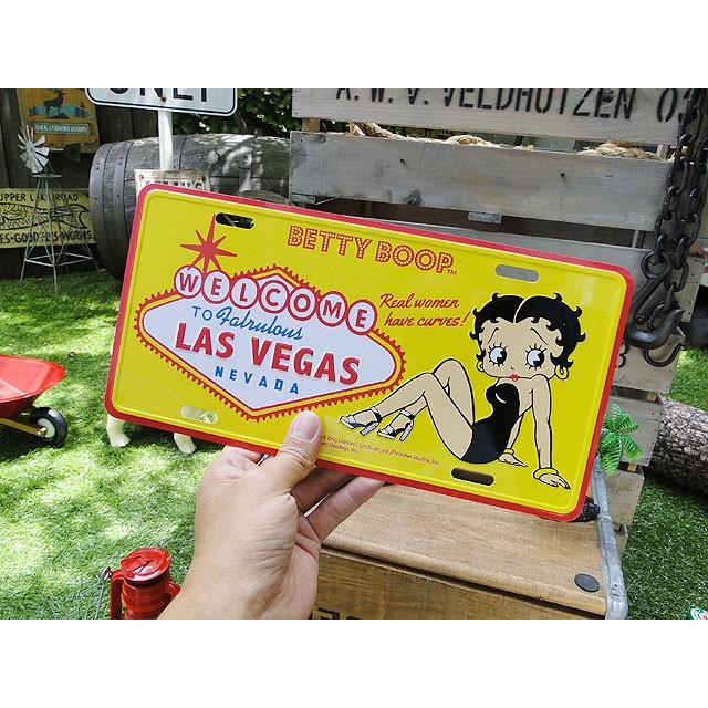 ベティ・ブープ　ライセンスプレート　（ラスベガス）　アメリカ雑貨　アメリカンな雑貨屋さん　ミリタリー | アメリカン レトロ | 03