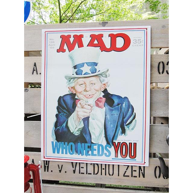 Mad アンクルサムのブリキ看板 アメリカ雑貨 アメリカン雑貨 アメリカ雑貨通販キャンディタワー 通販 Yahoo ショッピング