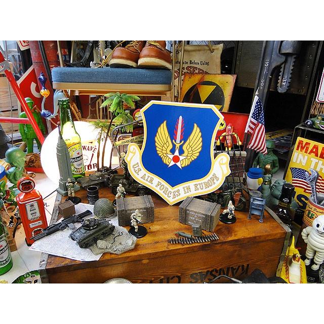 U.S.エアフォース　IN　EUROPE　エンブレムステッカー　（Lサイズ）　アメリカ雑貨　アメリカン雑貨　車　シール　ブランド |  | 02