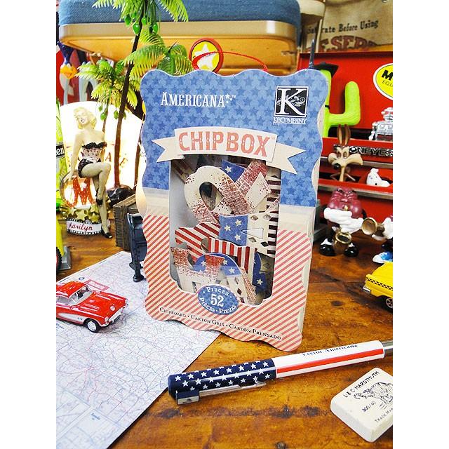 アメリカーナ チップボックス 52ピース入り アメリカ雑貨 アメリカン雑貨 旗 |  | 05