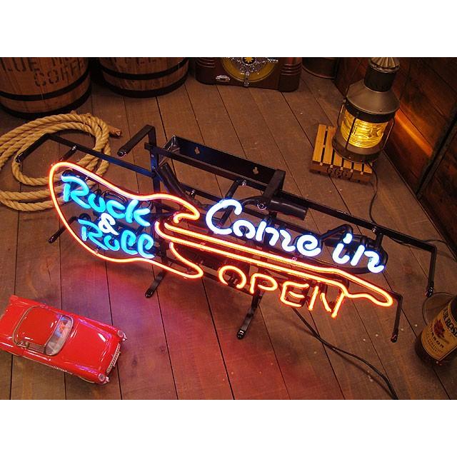 【即納】【在庫あり】 ロックンロール　ギター　ネオン管　■ 【6ヶ月保証付き】 ■ アメリカ雑貨 アメリカン雑貨 |  | 01