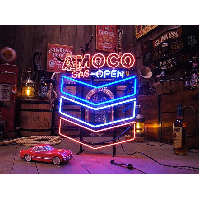 【即納】【在庫あり】　アモコ　ネオン管　（トリコロール）　■　【6ヶ月保証付き】　■　アメリカ雑貨　アメリカン雑貨 |  | 04