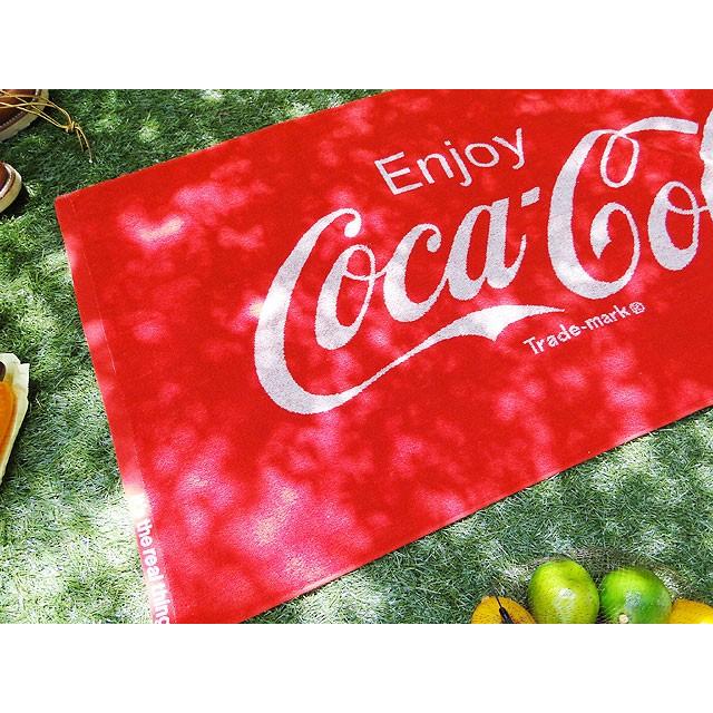 コカ・コーラブランド バスタオル ■ アメリカ雑貨 アメリカン雑貨 おしゃれ Coca-Cola coke 男前  生活雑貨 タオル ビーチタオル | Coca Cola | 01