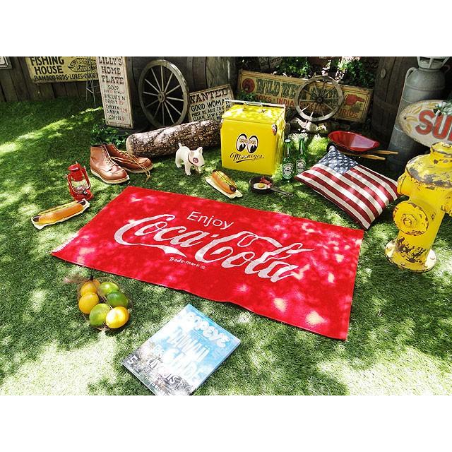 コカ・コーラブランド バスタオル ■ アメリカ雑貨 アメリカン雑貨 おしゃれ Coca-Cola coke 男前  生活雑貨 タオル ビーチタオル | Coca Cola | 03