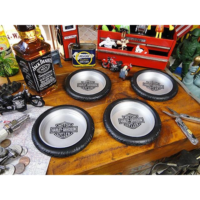 Harley Davidson（ハーレー・ダビッドソン） タイヤコースター 4個