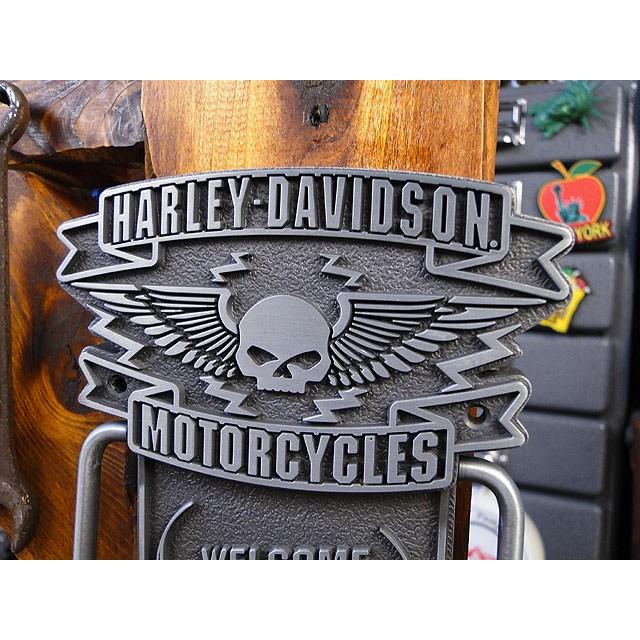 Harley Davidson（ハーレー・ダビッドソン） スカルドアノッカー