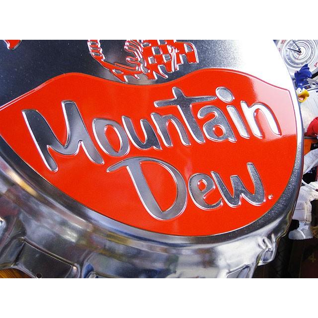 アメリカン レトロ マウンテンデュー ボトルキャップ エンボスティン