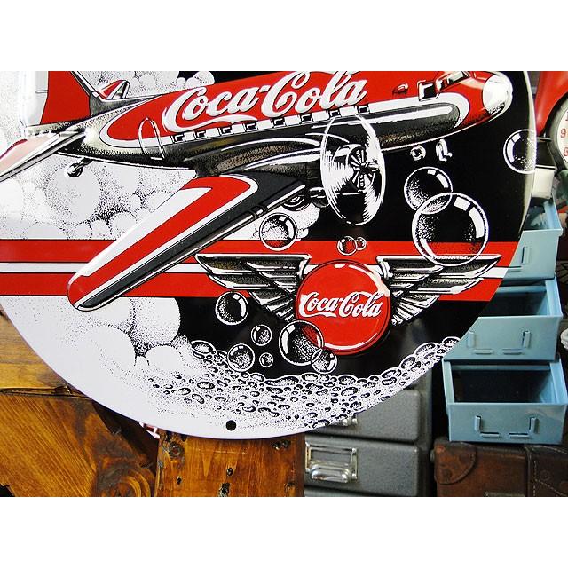 コカ・コーラ　エアプレーン・エンボスティンサイン アメリカ雑貨 アメリカン雑貨 | Coca Cola | 02