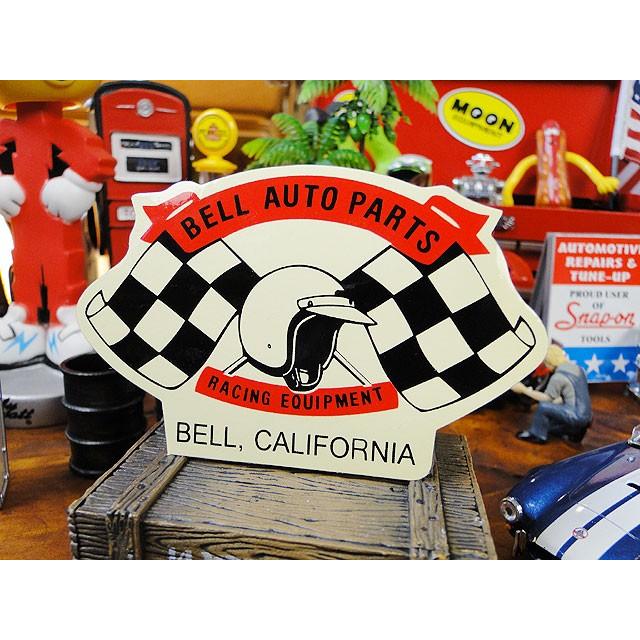 ベル ヘルメット ミニレーシングステッカー （チェッカーフラッグ  