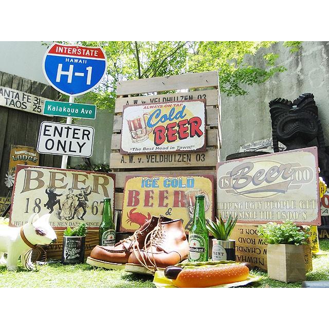 ビール ブリキ看板いろいろ 4枚セット アメリカン雑貨 アメリカ雑貨