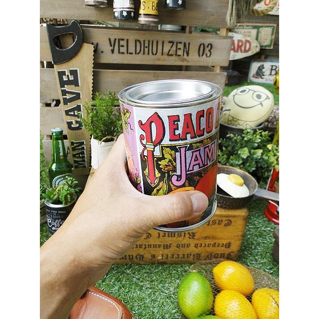 レトロ、アンティーク風 缶詰型の貯金箱7つセット ショップ スチール缶