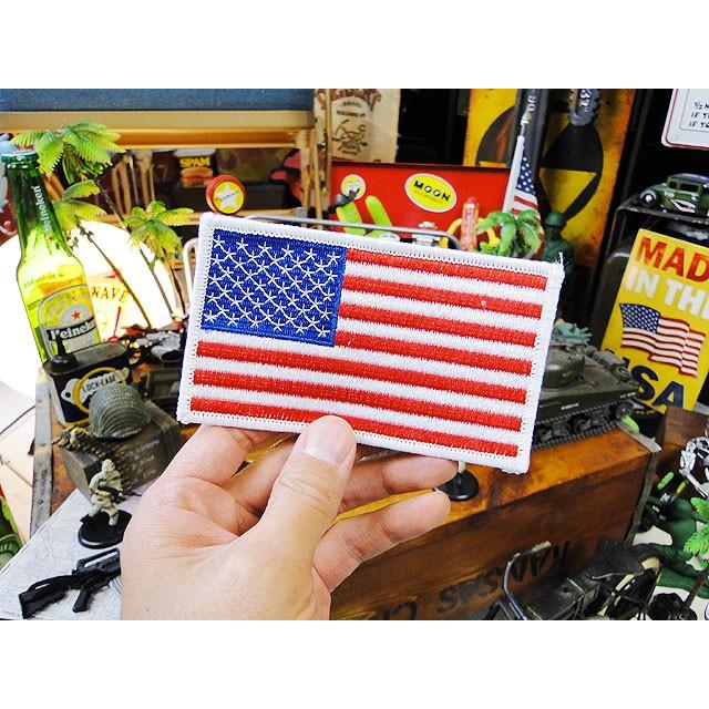 星条旗　ワッペン Lサイズ アメリカ雑貨 アメリカン雑貨 ミニ 人気 ファッション ロゴ おしゃれ |  | 01