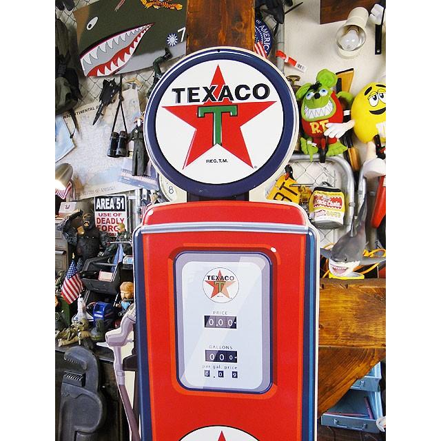 テキサコ　ガスポンプ　エンボス　ティンサイン アメリカ雑貨 アメリカン雑貨 インテリア 壁飾り おしゃれ 人気 壁掛け ブランド |  | 02
