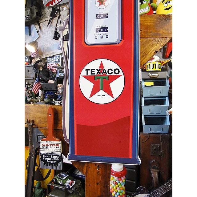 テキサコ　ガスポンプ　エンボス　ティンサイン アメリカ雑貨 アメリカン雑貨 インテリア 壁飾り おしゃれ 人気 壁掛け ブランド |  | 03