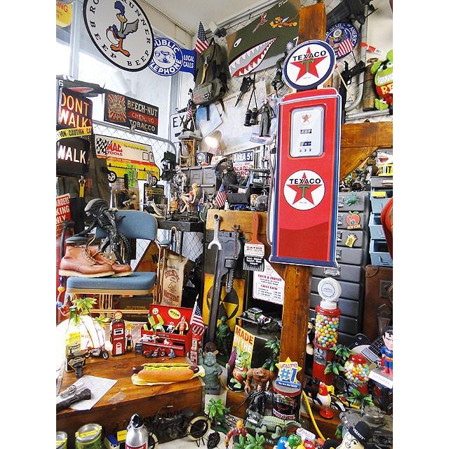 テキサコ　ガスポンプ　エンボス　ティンサイン アメリカ雑貨 アメリカン雑貨 インテリア 壁飾り おしゃれ 人気 壁掛け ブランド |  | 05