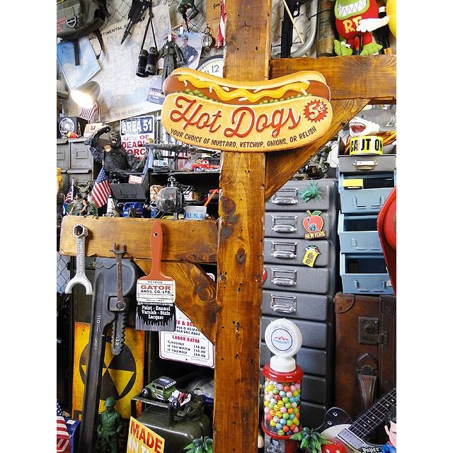 ホットドッグ　エンボス　ティンサイン アメリカ雑貨 アメリカン雑貨 サインプレート ティンサインボード |  | 02