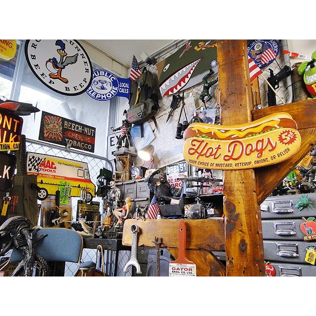 ホットドッグ　エンボス　ティンサイン アメリカ雑貨 アメリカン雑貨 サインプレート ティンサインボード |  | 04