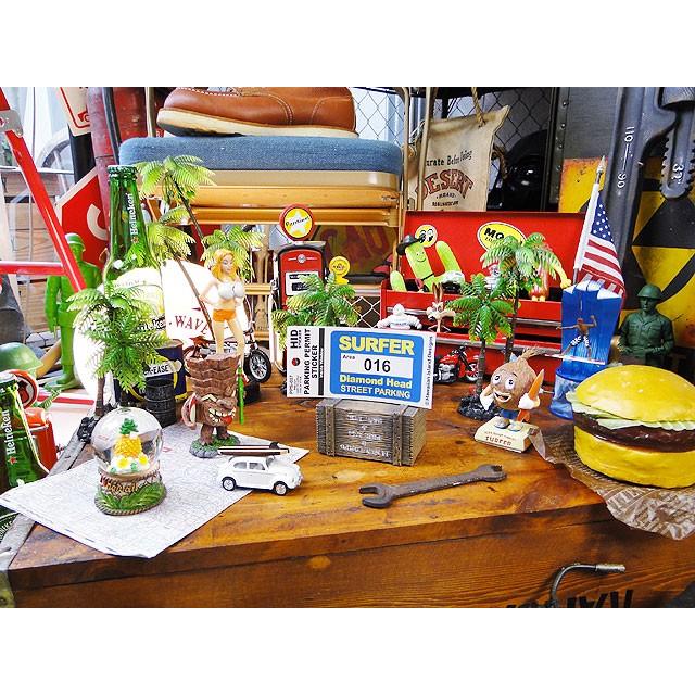 サーファーパーキングパーミット　ステッカー　（ダイヤモンドヘッド）　アメリカ雑貨　アメリカン雑貨　車　シール　ブランド　グッズ |  | 04