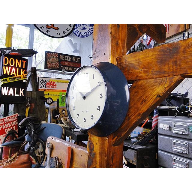 トスダイス　クラシック　２ハンズ　ウォールクロック　(ネイビー)　壁掛け時計　スイープムーブメント　アメリカン雑貨　アメリカ雑貨 |  | 03