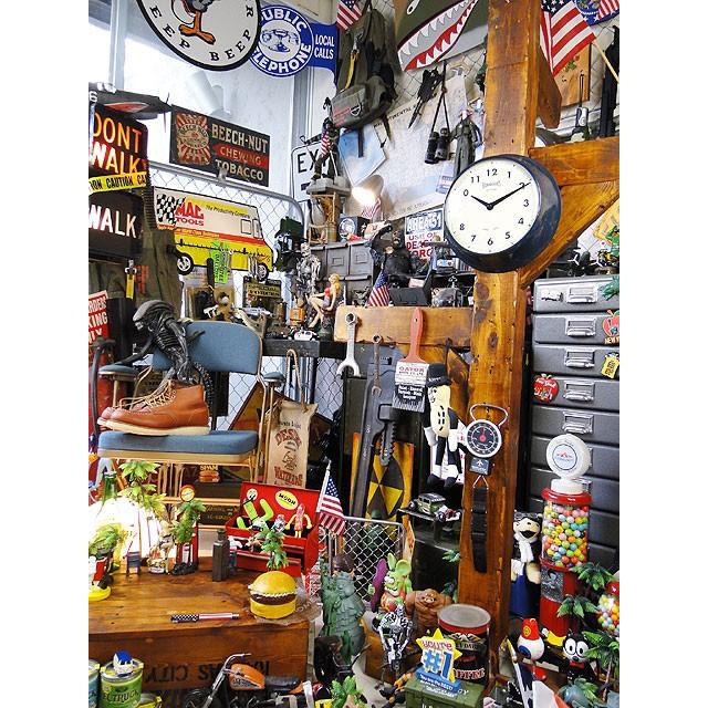 トスダイス　クラシック　２ハンズ　ウォールクロック　(ネイビー)　壁掛け時計　スイープムーブメント　アメリカン雑貨　アメリカ雑貨 |  | 05