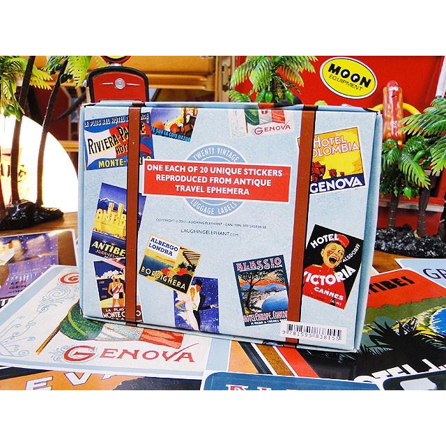 トラベルステッカーセット　20枚入り　（ザ・リヴィエラ）　アメリカン雑貨　アメリカ雑貨 爆買 |  | 02