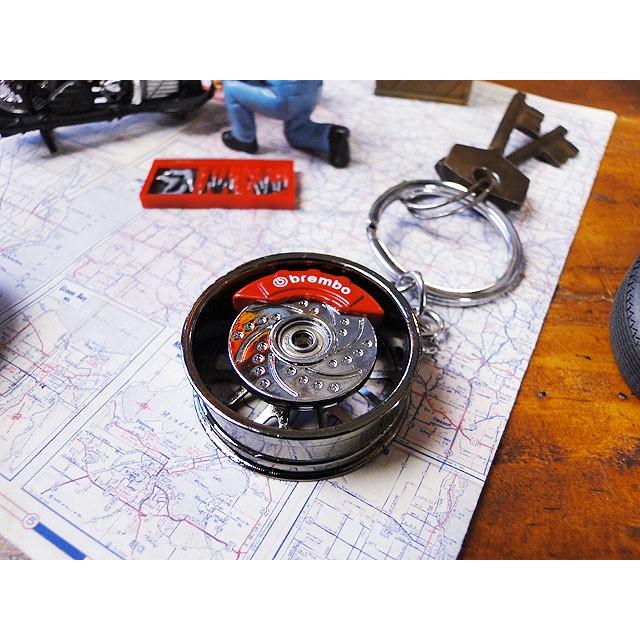 クルマのカスタムパーツ　キーホルダー　（ホイール/ガンメタ）　アメリカ雑貨　アメリカン雑貨　インテリア　雑貨　グッズ　ブランド |  | 02