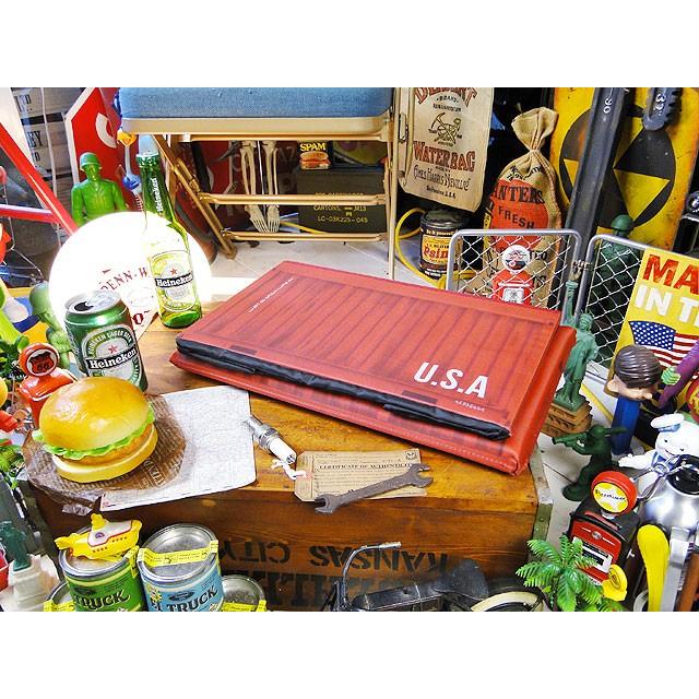 港のコンテナ ストレージボックス （レッド） アメリカン雑貨 アメリカ