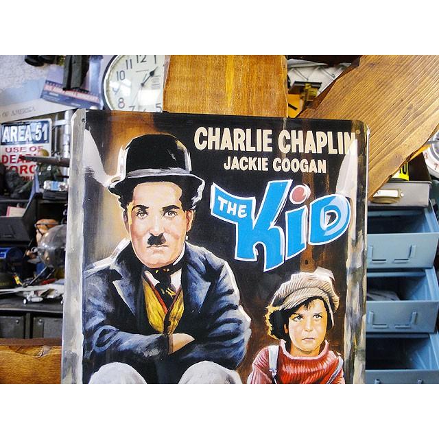有名人＆ミュージシャン　3Dメタルサイン　（チャーリー・チャップリン/ザ・キッド）　アメリカン雑貨　アメリカ雑貨 | アメリカン レトロ | 01
