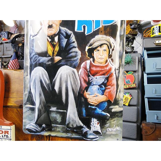 有名人＆ミュージシャン　3Dメタルサイン　（チャーリー・チャップリン/ザ・キッド）　アメリカン雑貨　アメリカ雑貨 | アメリカン レトロ | 02