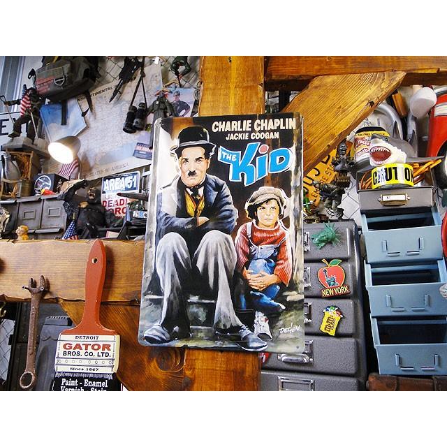 有名人＆ミュージシャン　3Dメタルサイン　（チャーリー・チャップリン/ザ・キッド）　アメリカン雑貨　アメリカ雑貨 | アメリカン レトロ | 03