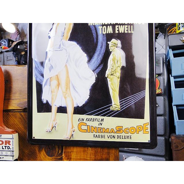 有名人＆ミュージシャン　3Dメタルサイン　（マリリン・モンロー/7年目の浮気）　アメリカン雑貨　アメリカ雑貨 | アメリカン レトロ | 02