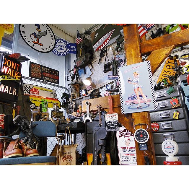 世界の名車＆クラシックカー　3Dメタルサイン　（50'Sダイナー）　アメリカン雑貨　アメリカ雑貨 |  | 04