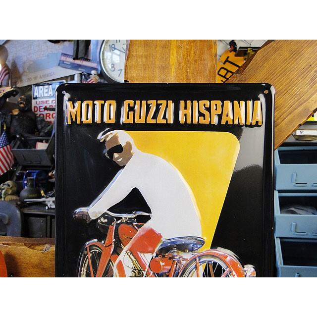 世界のオートバイ　3Dメタルサイン　（モトグッチ）　アメリカン雑貨　アメリカ雑貨 |  | 01