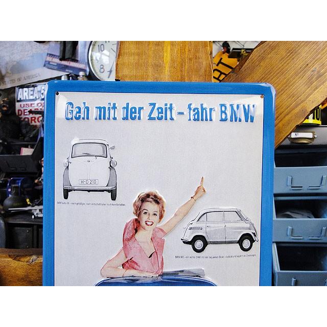 世界の名車＆クラシックカー　3Dメタルサイン　（BMW　イセッタ）　アメリカン雑貨　アメリカ雑貨 |  | 01