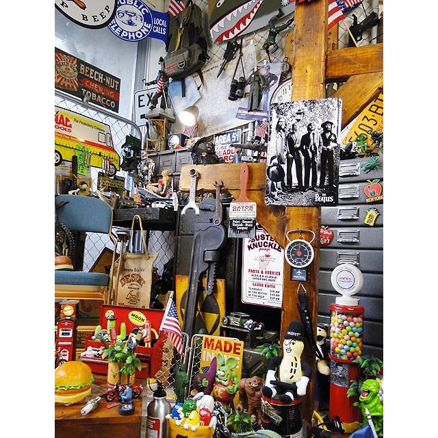 ビートルズ　3Dメタルサイン　（ビートルズ/モノクロ）　アメリカン雑貨　アメリカ雑貨 | アメリカン レトロ | 05