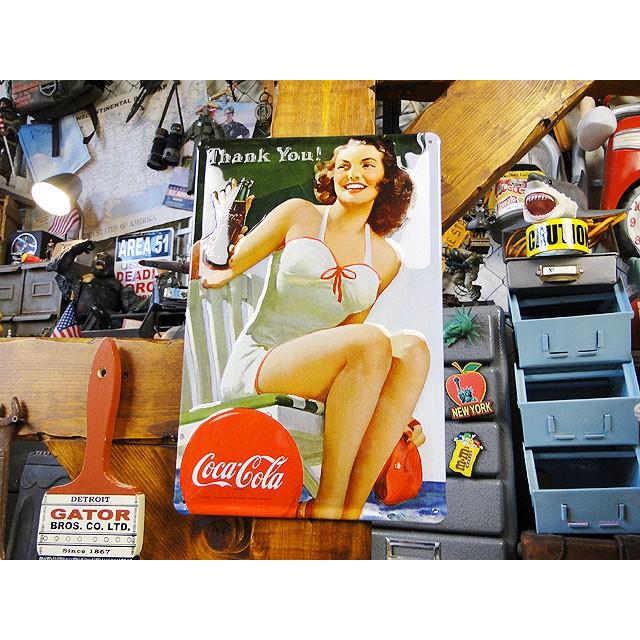 コカ・コーラ　3Dメタルサイン　（コカ・コーラ/Thank You!）　アメリカン雑貨　アメリカ雑貨 | アメリカン レトロ | 03