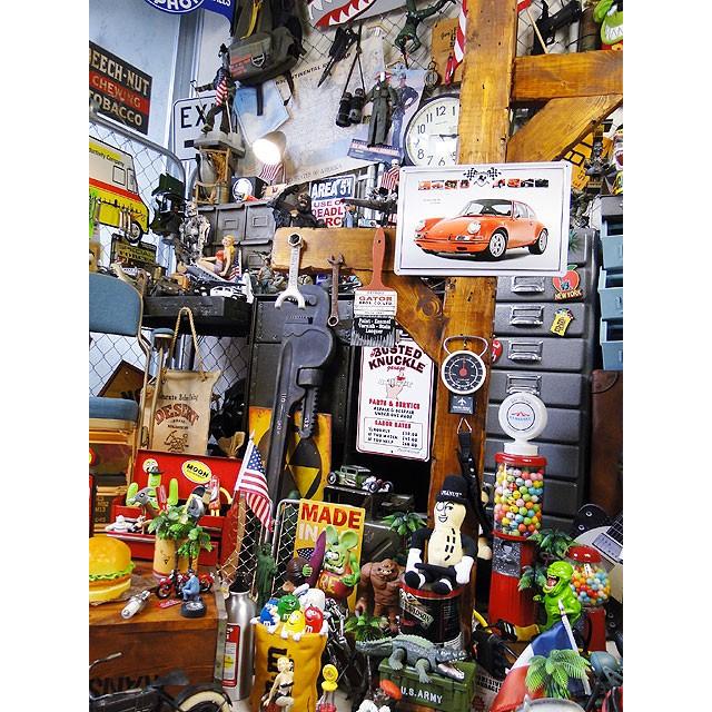 世界の名車＆クラシックカー　3Dメタルサイン　（ポルシェ/911 2.3L ST/SR）　横バージョン　アメリカン雑貨　アメリカ雑貨 |  | 05