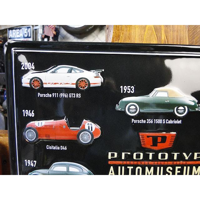 世界の名車＆クラシックカー　3Dメタルサイン　（プロトタイプ/オ−トミュージアム）　アメリカン雑貨　アメリカ雑貨 |  | 01