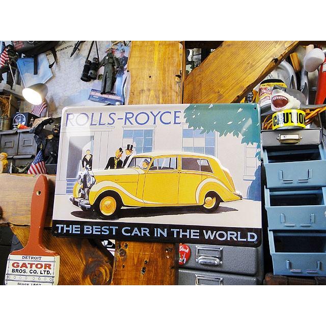 世界の名車＆クラシックカー　3Dメタルサイン　（ロールスロイス）　アメリカン雑貨　アメリカ雑貨 |  | 03