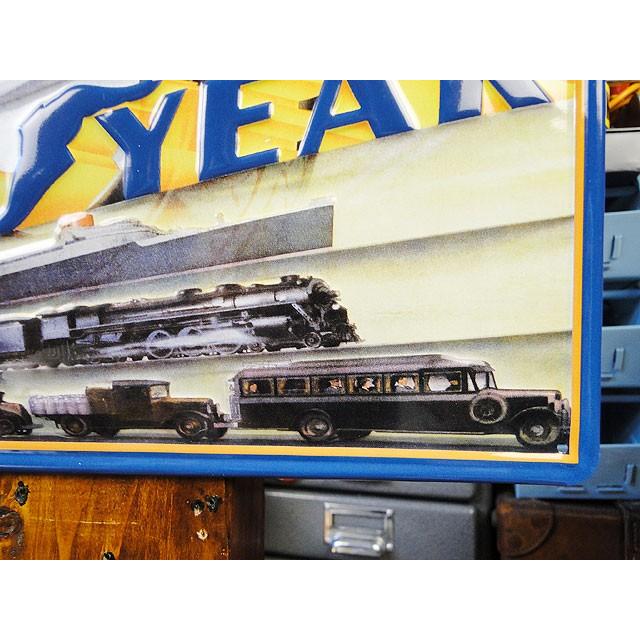 世界の名車＆クラシックカー　3Dメタルサイン　（グッドイヤー/飛行船）　アメリカン雑貨　アメリカ雑貨 |  | 02