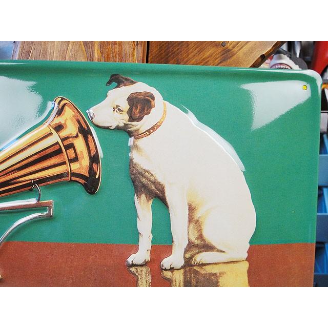 昔のアドバタイジング　3Dメタルサイン　（HMVニッパー/ラジオ）　アメリカン雑貨　アメリカ雑貨 | アメリカン レトロ | 01