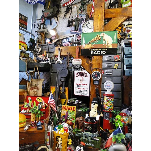 昔のアドバタイジング　3Dメタルサイン　（HMVニッパー/ラジオ）　アメリカン雑貨　アメリカ雑貨 | アメリカン レトロ | 05