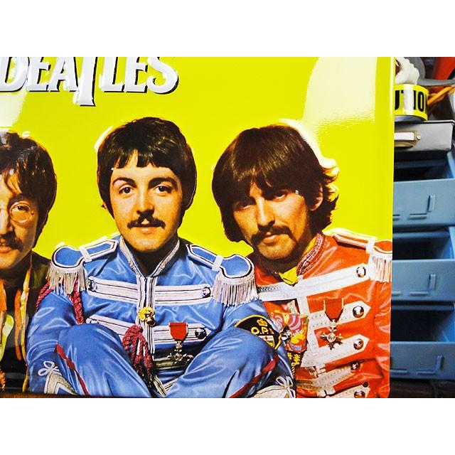 ビートルズ　3Dメタルサイン　（ビートルズ/サージェントペッパー）　アメリカン雑貨　アメリカ雑貨 | アメリカン レトロ | 02