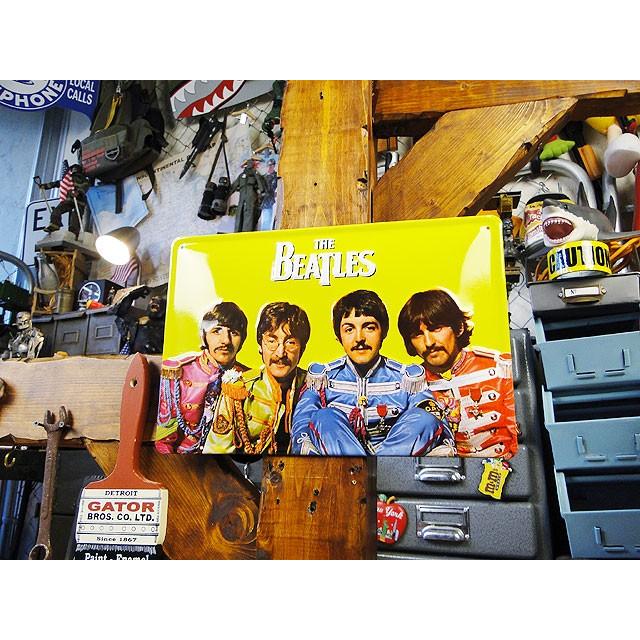 ビートルズ　3Dメタルサイン　（ビートルズ/サージェントペッパー）　アメリカン雑貨　アメリカ雑貨 | アメリカン レトロ | 03