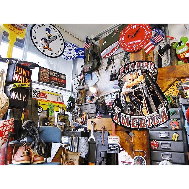 ★稀少な絶盤品★ アメリカの建築屋さん　U.S.ヘヴィースチールサイン　アメリカン雑貨 アメリカ雑貨 |  | 07