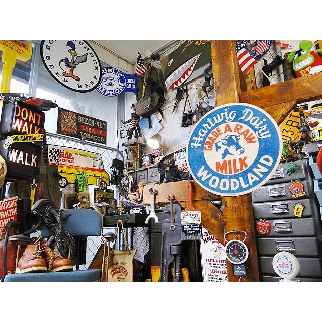 ミルク　U.S.ヘヴィースチールサイン　アメリカ雑貨　アメリカン雑貨 |  | 05